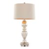 Spade - Contemporary Table Lamp (Set of 2) - Mercury / Nickel / Natural - Image 3