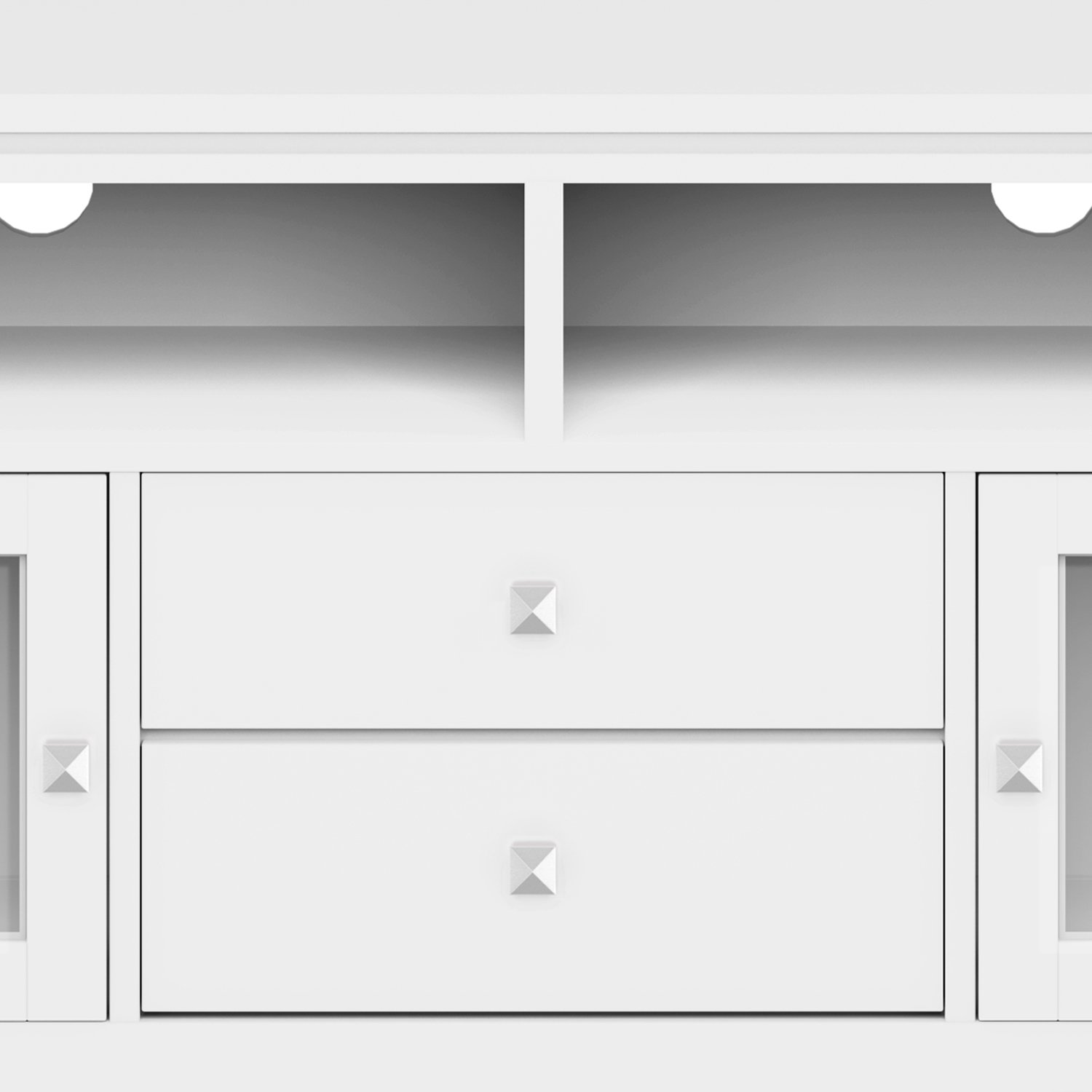 Cosmopolitan - Wide TV Media Stand - White - Image 7