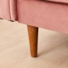 Plush Comfort Sofa - Rose - Image 4