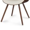 Malden - Bentwood Dining Chair With Wood Back - Cream - Image 4