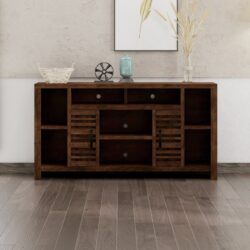 Sausalito - TV Stand Console For TVs Up To 70" Wood - Whiskey