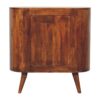 Cortez - T Bar Open Slot Cabinet - Dark Brown - Image 3