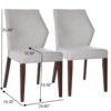 Luca - Dining Chair (Set of 2) - Light Gray - Image 9
