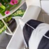 Horizon - Stripe Pillow Outdoor & Indoor - Black - Image 9
