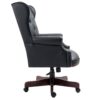 Executive Office Chair, High Back Reclining Comfortable Desk Chair With Smooth Glide Caster Wheels - Black - Image 5