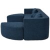Boneless - Couch Modular Sectional Sofa With Deep Seating And Curved Design - Blue - Image 16