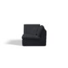 Cloud L Shape Modular Sectional Sofa With Ottoman, 3 Seater Convertible Couch - Black - Image 12