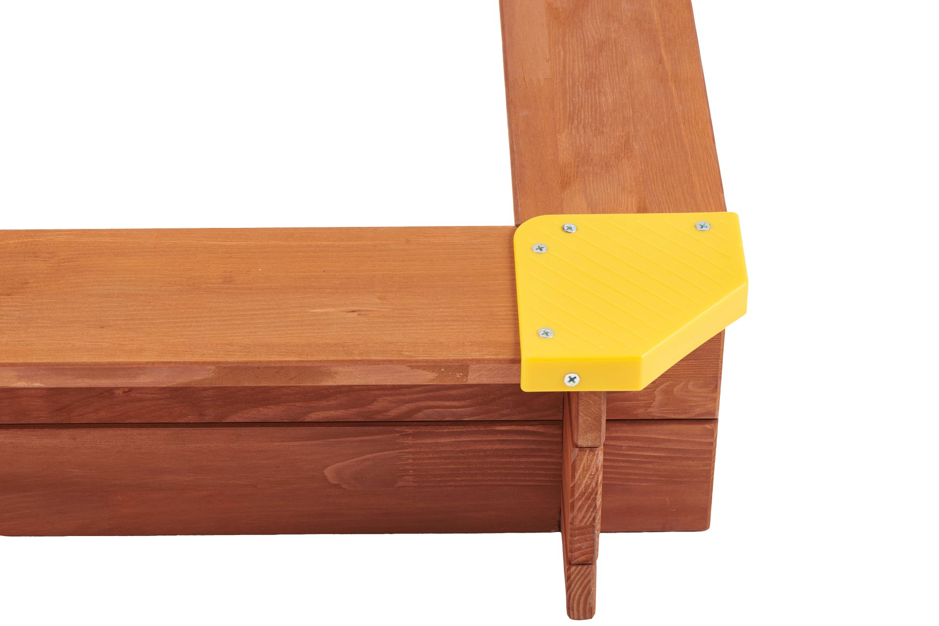 Kids Sandbox With Cover, Sand Box With Adjustable Canopy, Large Outdoor Cedar Sandpit For Backyard Play - Reddish Brown - Image 26
