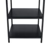 Modern Splicing Circular Dining Table With Double Layer Storage - Black / Wood - Image 9