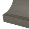 Modern Athena Side Table With Pedestal Design - Light Gray - Image 7