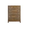 Lisque - 5 Drawer Chest - Brown - Image 2