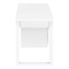 Computer Desk For Home Office, Laptop, Left, Right Set - Up, Storage Drawers, Contemporary And Modern - White - Image 3