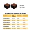 Acacia Wood Interlocking Deck Tiles Checker Pattern Outdoor Flooring - Brown - Image 9
