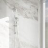5" Multi Function Dual Shower Head With Adjustable Slide Bar - Chrome - Image 5