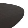 Industrial Style Elliptical Side Table With Aluminum Frame - Bronze - Image 13