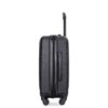 20" Carry On Luggage Lightweight Suitcase, Spinner Wheels - Black - Image 10