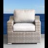 Patio Chair With Cushions Durable Construction - Gray Mix - Image 8