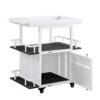 Cargo - Antique Serving Cart - White - Image 7