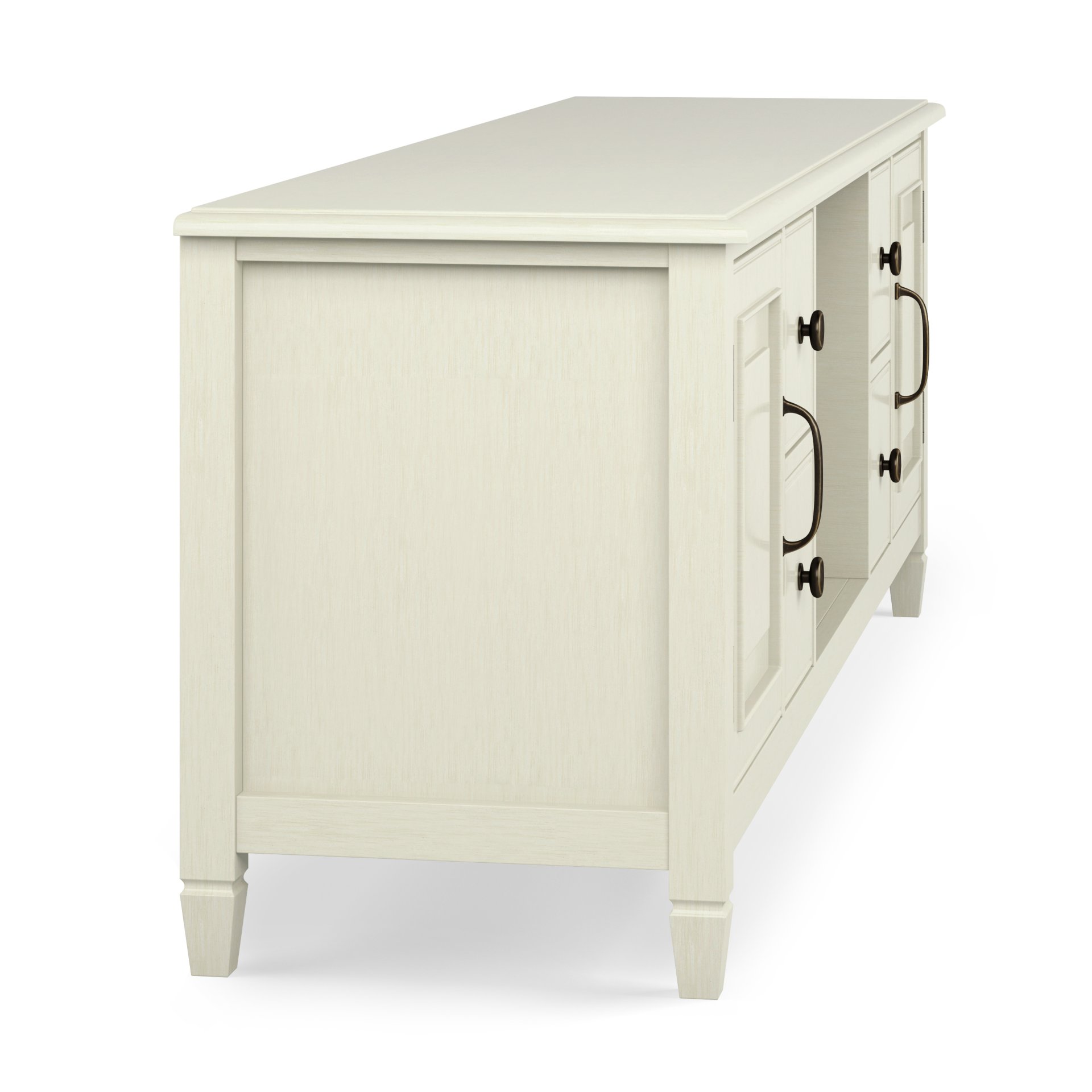 Connaught - Wide TV Stand - Antique White - Image 4
