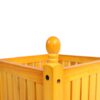 Square Outdoor Flower And Herb Pot - Teak - Image 8