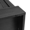 Fireplace TV Stand For Tvs Up To 65", Entertainment Center With 23" Electric Fireplace, Farmhouse TV Stand Industrial Media Console With Sliding Barn Door For Living Room - Dark Gray - Image 22