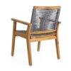 Outdoor Dining Chair (Set of 2) - Dark Gray - Image 7