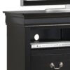 Elegant Traditional Media Chest - Black - Image 7