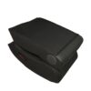 Foldable Gaming Chair With Onboard Speakers, LED Strip Lighting, Bluetooth, Vibration Massage, USB Charging Port - Black - Image 12