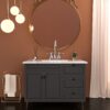 4" Centerset Bathroom Faucet With Pop Up Drain And Water Supply Lines - Brushed Nickel - Image 5