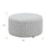 Ranger - Round Ottoman - Gray - Image 5