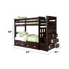 Allentown - Twin / Twin Bunk Bed With Trundle Storage - Espresso - Image 5
