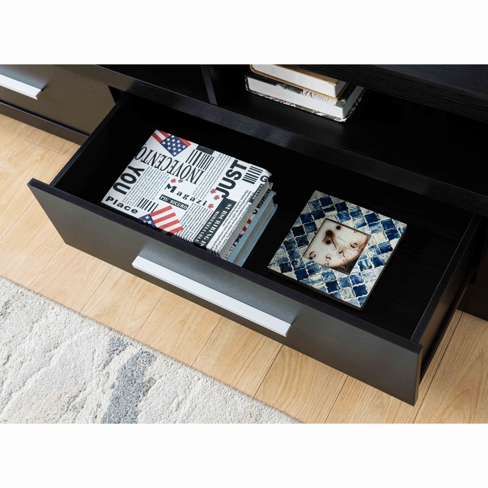 TV Stand - Black - Image 2