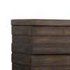 Indutrial Farmhouse 5 Drawer Chest - Brown - Image 2