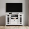 Bedford - Tall TV Media Stand - White - Image 4