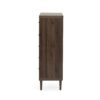 Nystrom - Mid Century Modern 5 Drawer Dresse - Walnut - Image 9