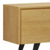 Lowry - TV Media Stand - Oak - Image 9