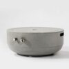 23" Propane Gas Fire Pit Bowl, 40000 Btu Round Steel Fire Pit For Outside Patio Deck Garden Backyard - Gray - Image 4