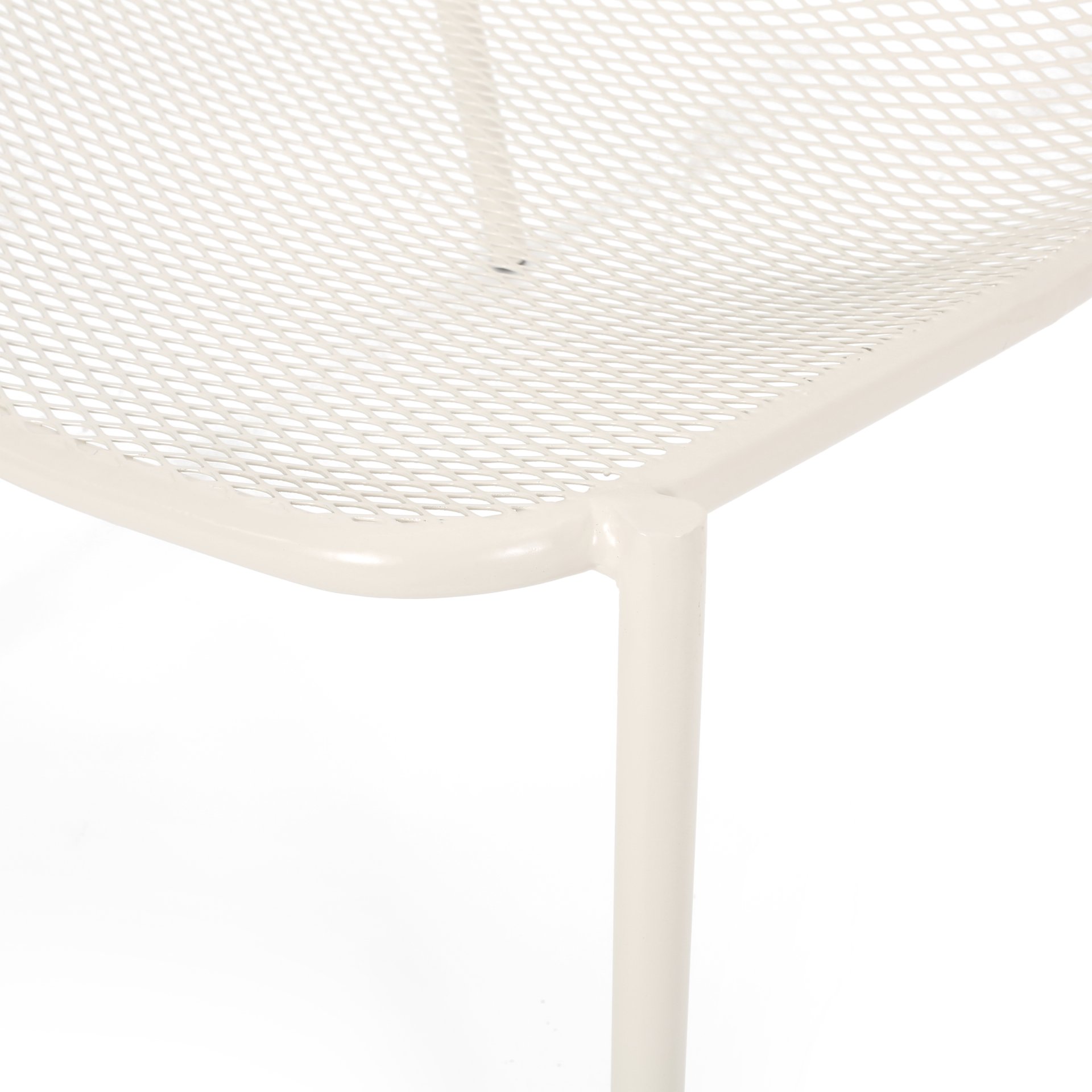 Kincaid - Stackable Iron Chair Outdoor Seating - Matte White - Image 12