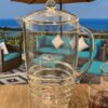 Swirl Unbreakable Plastic Water Pitcher With Lid And Spout, 2.5 Quarts - Clear Acrylic - Image 2