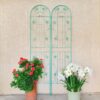 4 Pack Metal Garden Trellis Rustproof Trellis For Climbing Plant Outdoor Flower Support - Green - Image 5