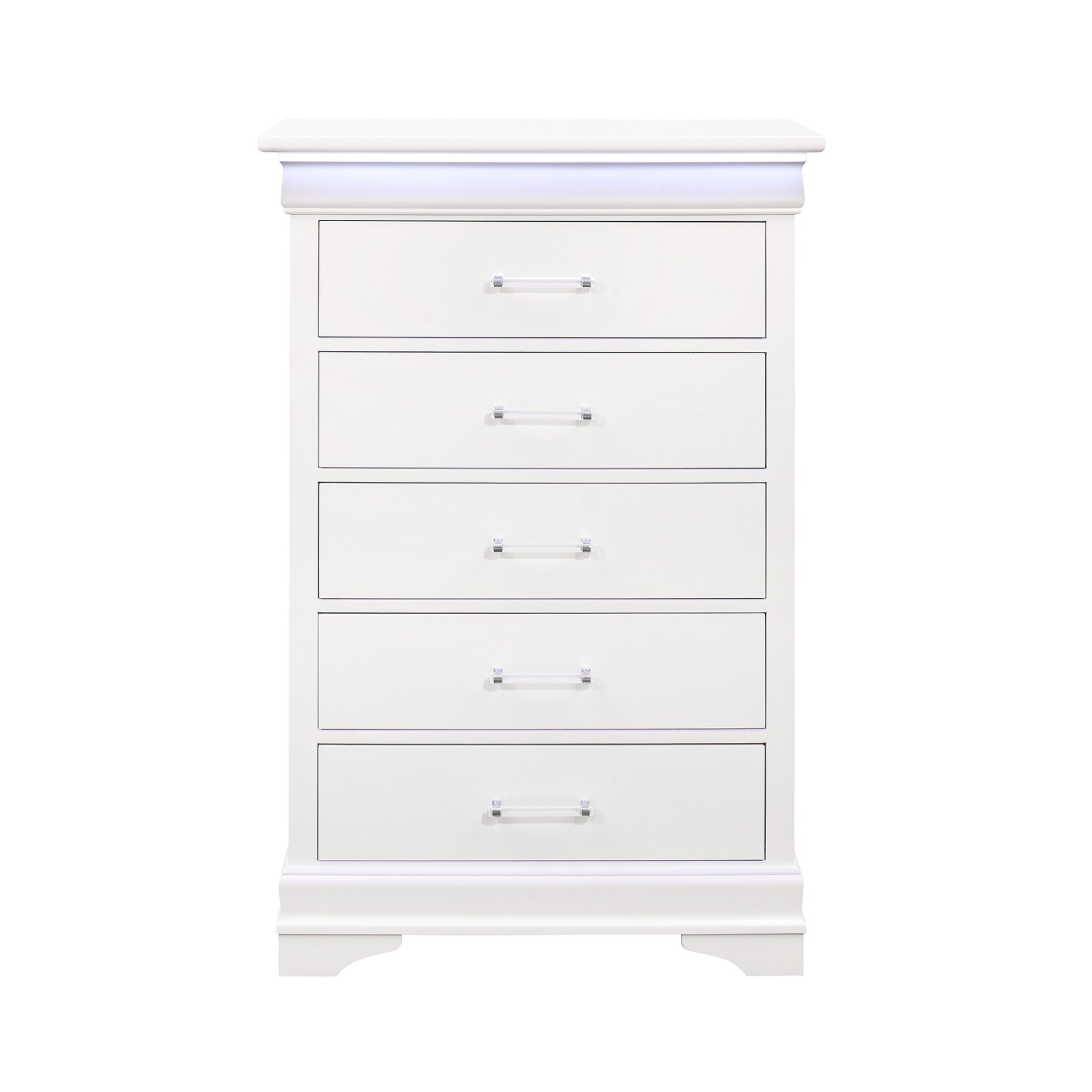 Charlston - Chest With LED - White - Image 5
