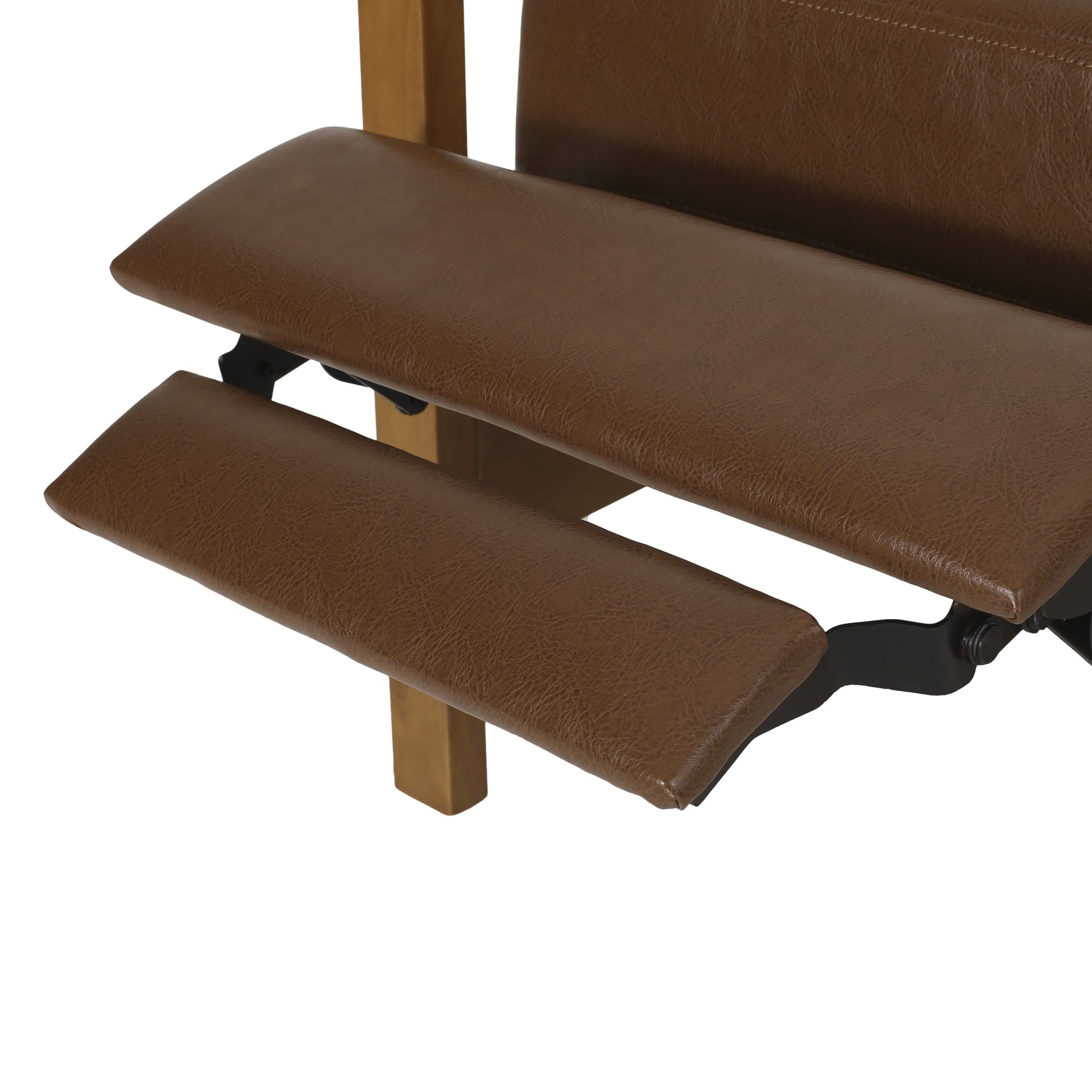 Manual Club Recliner - Light Brown - Image 17