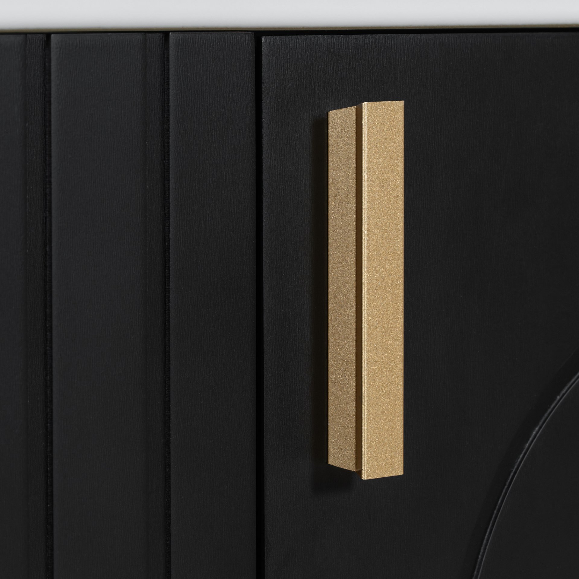 Classic Retro 24" Bathroom Vanity With Sink, Door Shelf, Side Open Storage Frame, Soft Closing Door - Black - Image 20