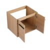 Bathroom Vanity Set With Resin Countertop Sink, 2 Doors - Oak - Image 24