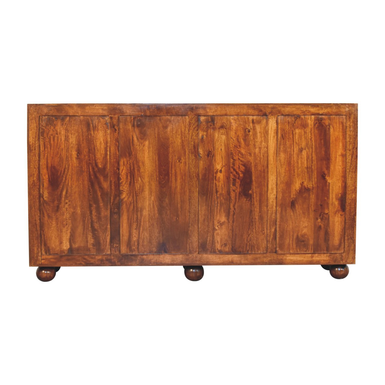 Wavecrest Cabinet, 4 Shelves - Chestnut - Image 7