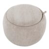 Tray - Pouf Contemporary Ottoman - Natural / Light Brown - Image 3