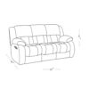 Stonic - Reclining Sofa And Loveseat - Gray - Image 3