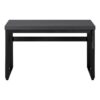 Computer Desk, Home Office, Standing, Adjustable, Laptop, Contemporary & Modern - Gray - Image 3