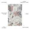 Macau - Non - Slip Accent Rug - Ivory Multi - Image 4