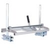 Portable Chainsaw Mill Aluminum Steel Planking Lumber With Adjustable Milling Bar 14 To 24" - Silver - Image 4